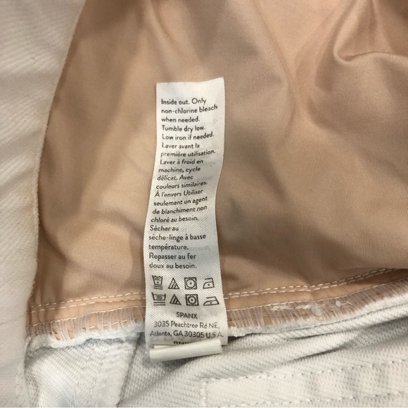 SPANX Jean-ish White Ankle Leggings Size XL - Picture 14 of 15